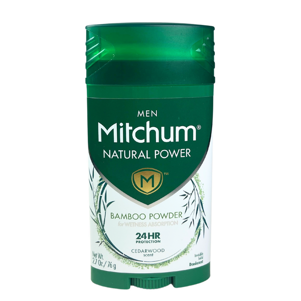 Mitchum Natural Power deodorante uomo cedro 76 g 24 ore