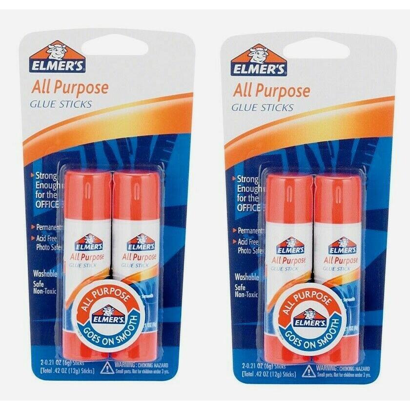 Elmer's colla stick carta multiuso lavabile 6 pezzi