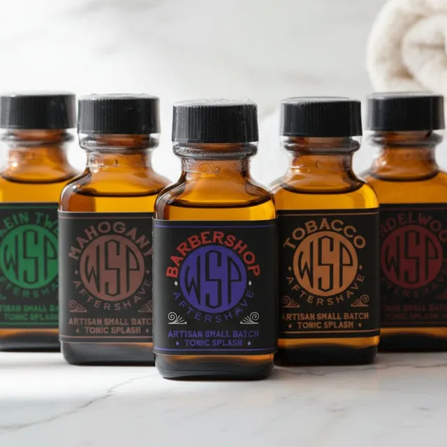 Wet Shaving Products Travel Aftershave dopobarba splash 7x30ml flight