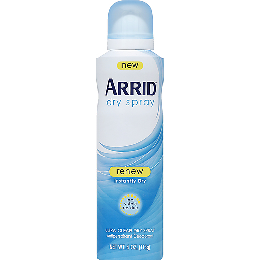 Arrid Renew Ultra Clear spray secco antitraspirante