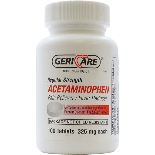 Geri-Care Paracetamolo 325mg 100 Compresse Febbre
