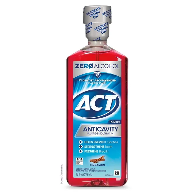 ACT Anticavity Collutorio Cannella 532 ml Senza Alcol