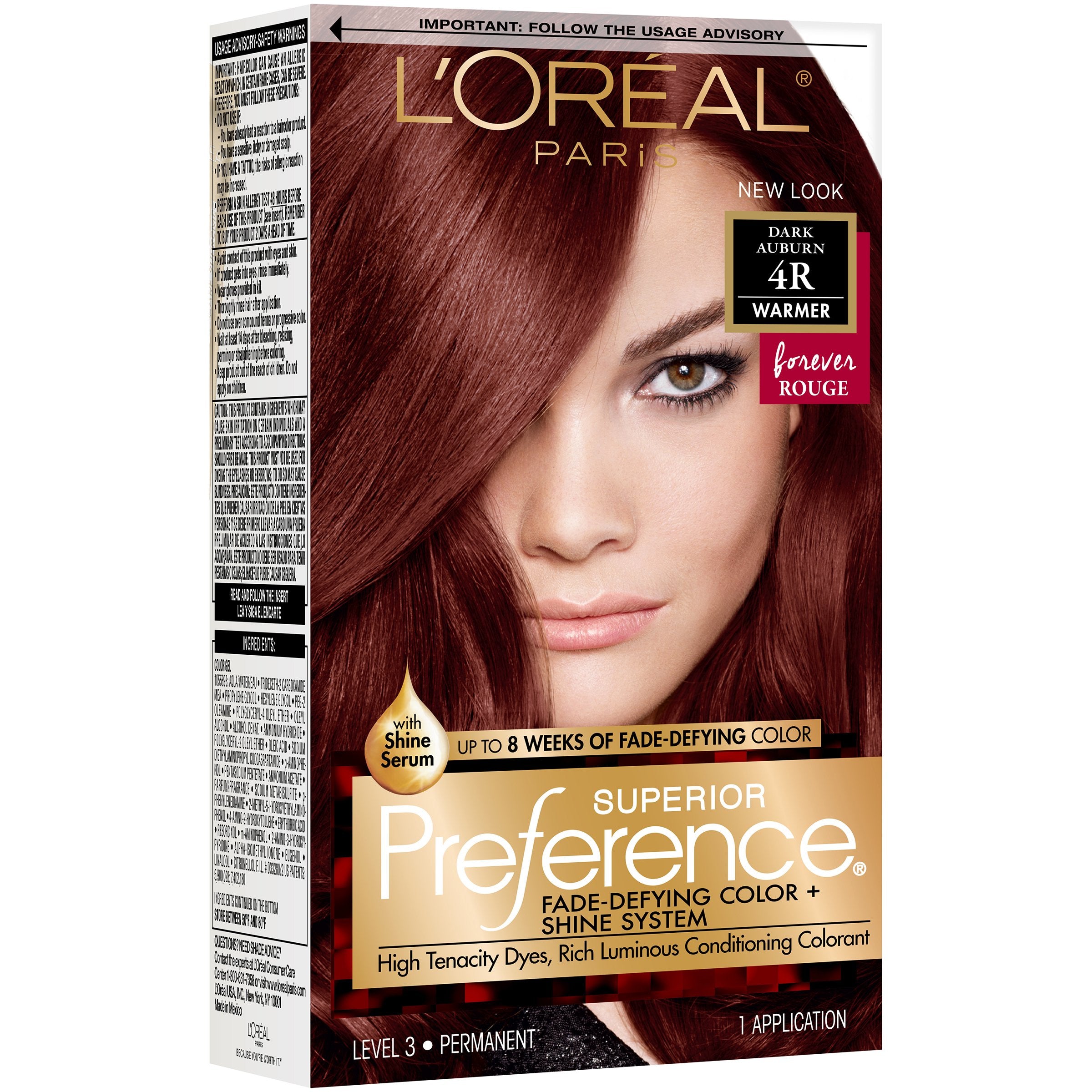 L'Oréal Preference 4R Tinta Castano Ramato Auburn