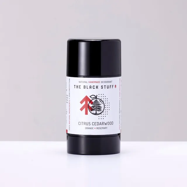 The Black Stuff Citrus Cedarwood Blast deodorante agrumi uomo