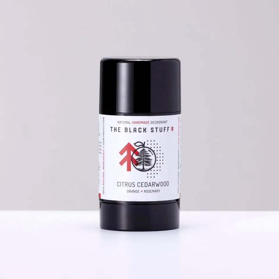 The Black Stuff Citrus Cedarwood Blast deodorante agrumi uomo