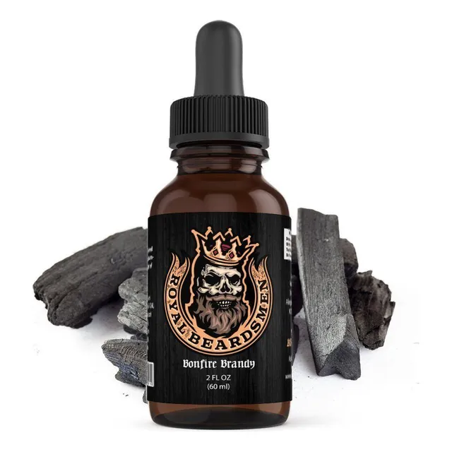 Royal Beardsmen Bonfire Brandy Olio da Barba 60 ml