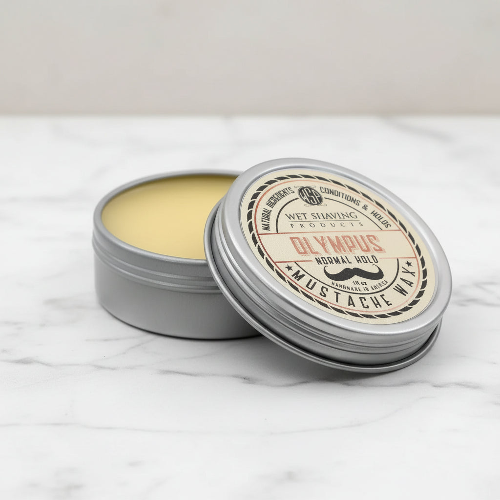 Wet Shaving Products Olympus cera baffi tenuta normale modellante