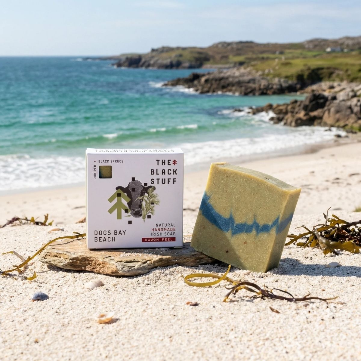 The Black Stuff Dogs Bay Beach Sapone esfoliante avena alghe