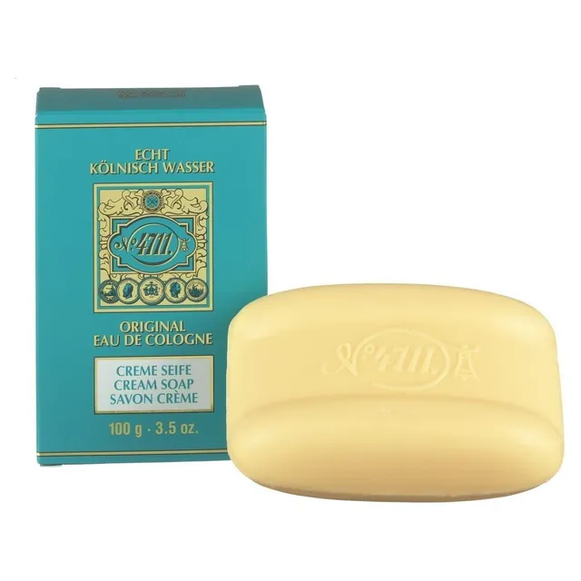 Muelhens 4711 Original Sapone Crema Colonia 3.5 oz Agrumi