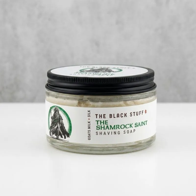 The Black Stuff Shamrock Saint sapone da barba 155g edizione limitata