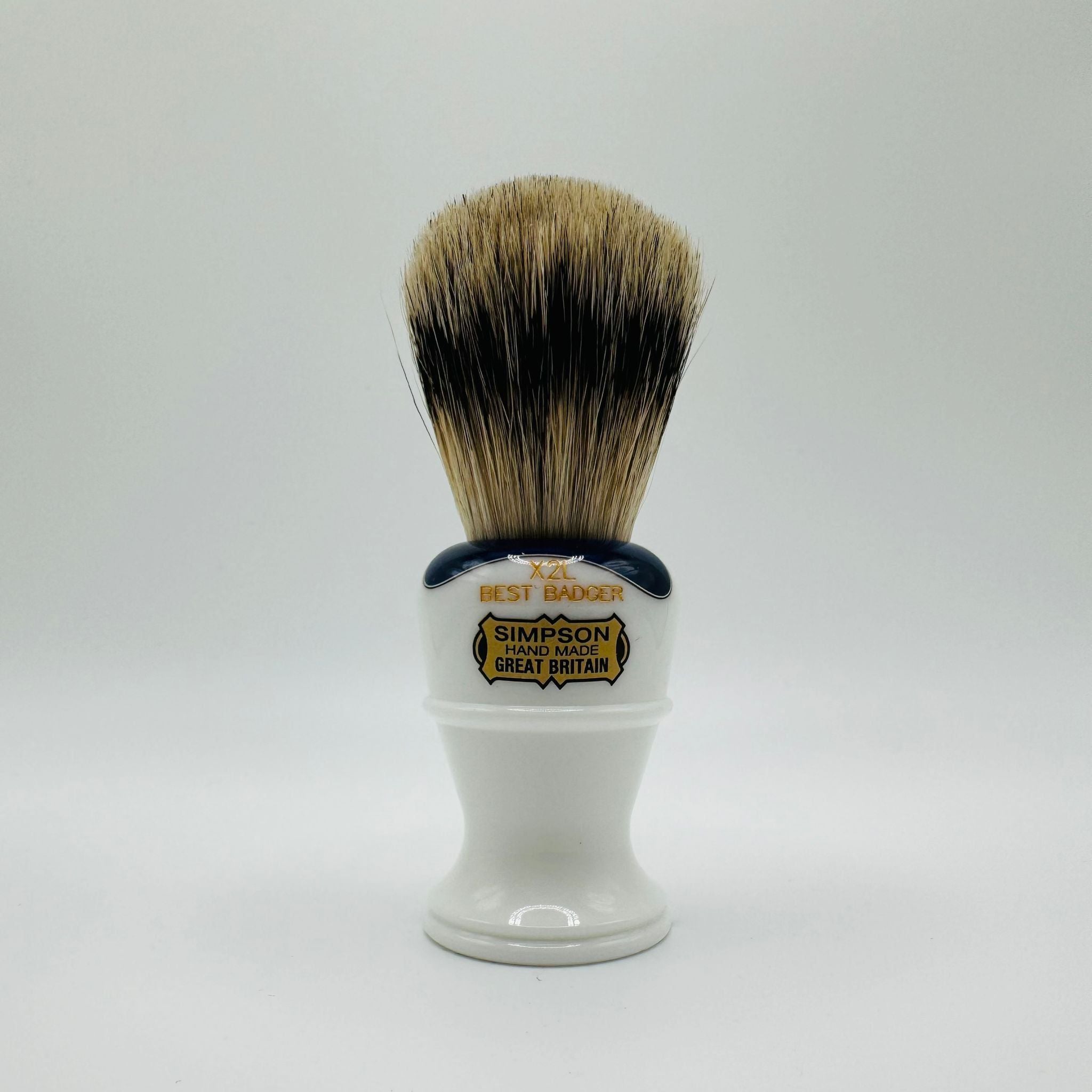 Simpson Colonel X2L pennello barba Best Badger Sapphire Candy