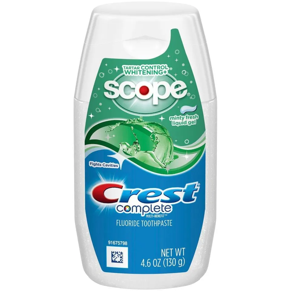 Crest Complete Scope Dentifricio Gel Menta Fresca Fluoro