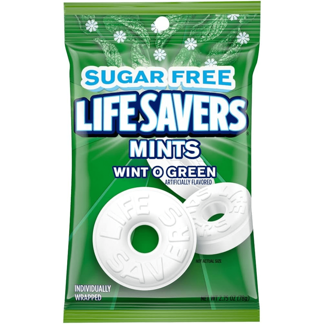 Life Savers Wint O Green mentine dure menta 79 g