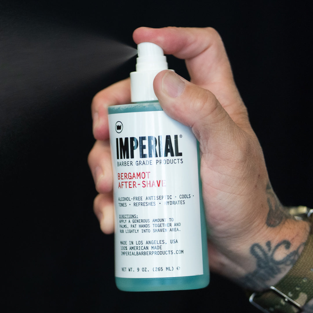 Imperial Barber Bergamot dopobarba spray uomo lenitivo