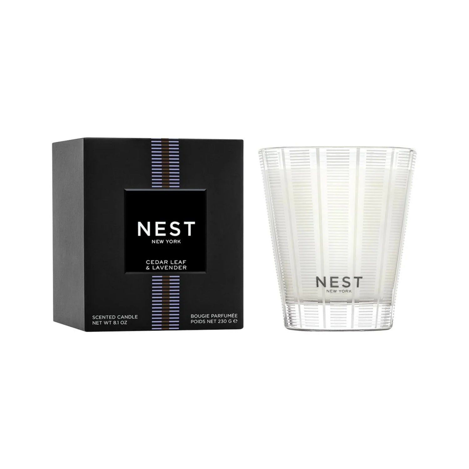 NEST New York Cedar Leaf Lavender Candela Profumata Classic 8.1 OZ