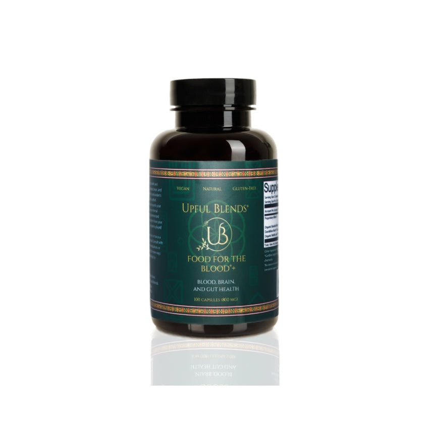 Upful Blends Food for Blood+ Capsule Erbe 100 Pz