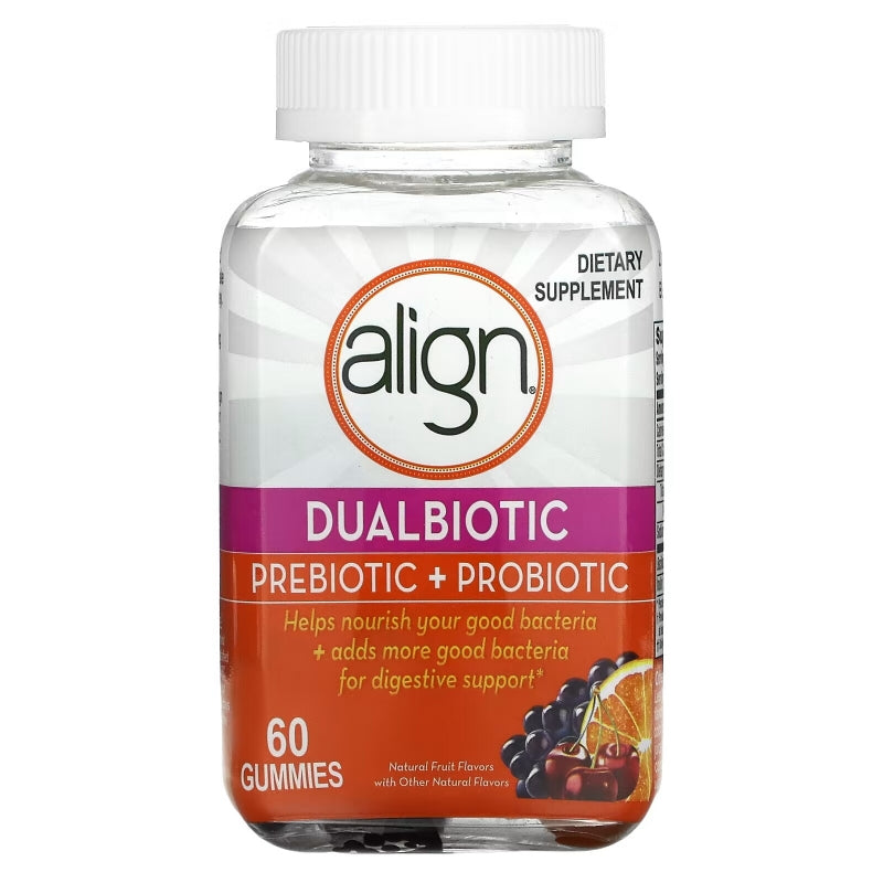 Align DualBiotic gummies digestione 60 pezzi gusto frutta