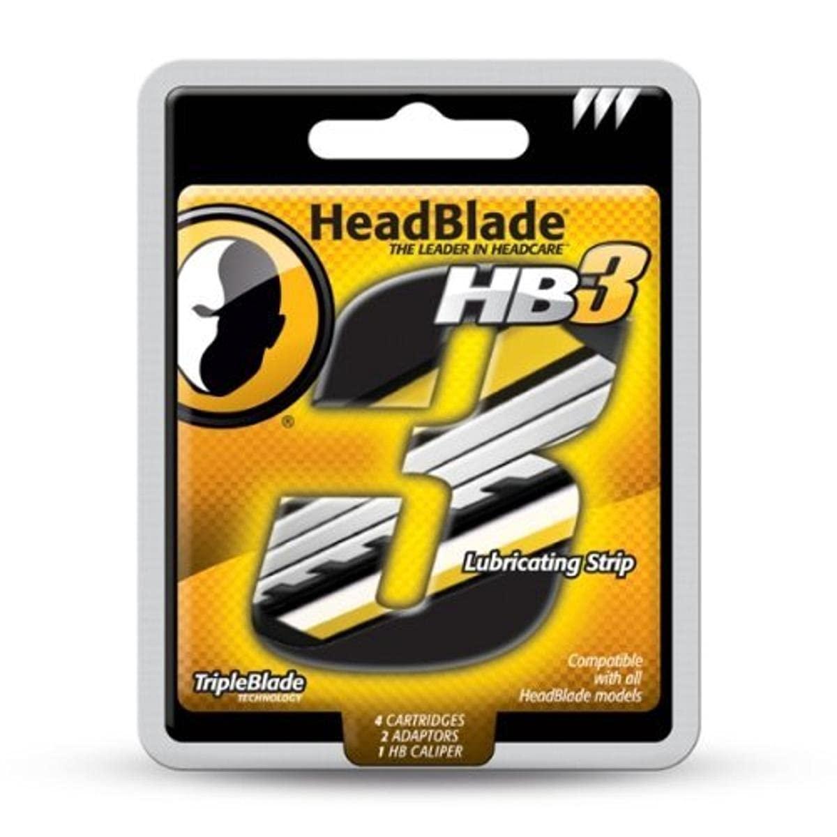 HeadBlade HB3 Triple ricambi rasoio testa 3 lame