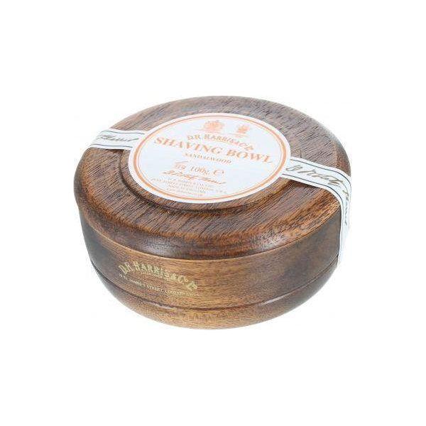 D.R. Harris Sandalwood sapone barba ciotola legno 100 g