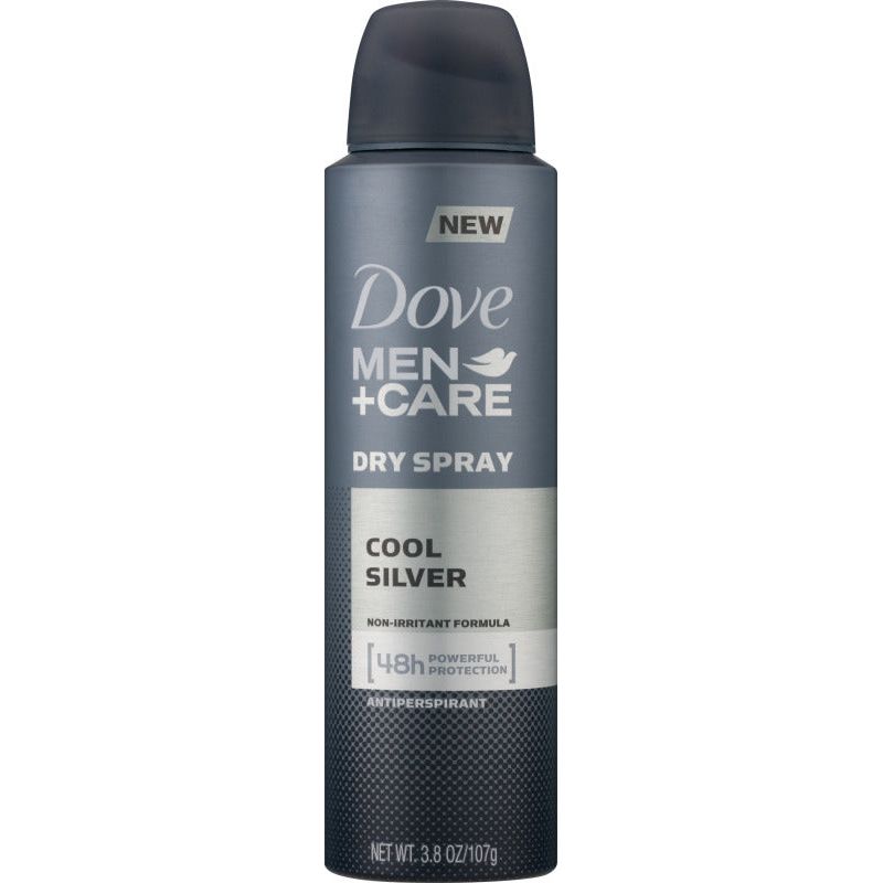 Dove Men+Care Cool Silver Deodorante Spray 3.8 Oz 48h