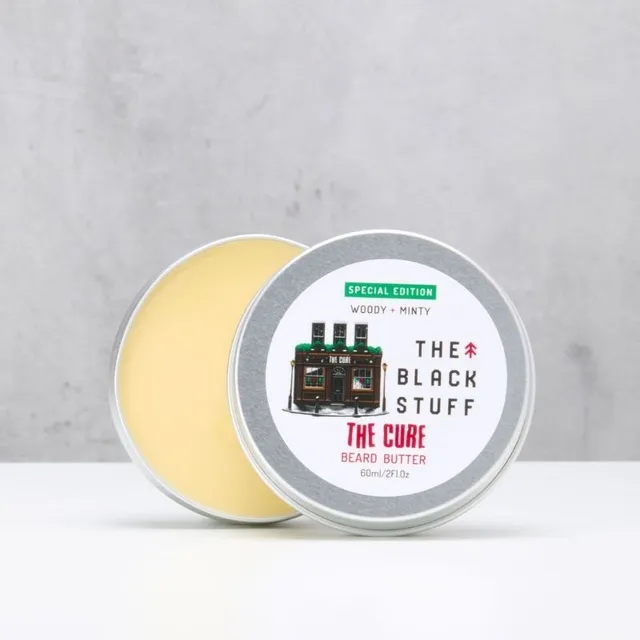The Black Stuff Cure burro barba edizione limitata uomo
