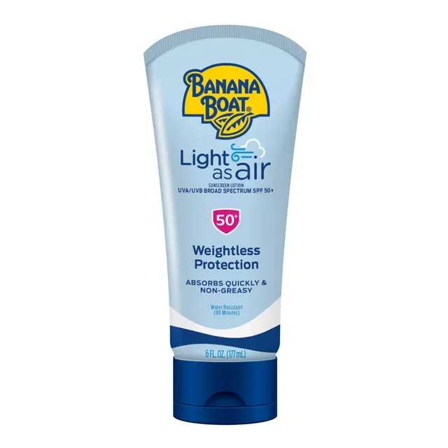 Banana Boat Light As Air Crema Solare SPF 50+ 170 g Leggera