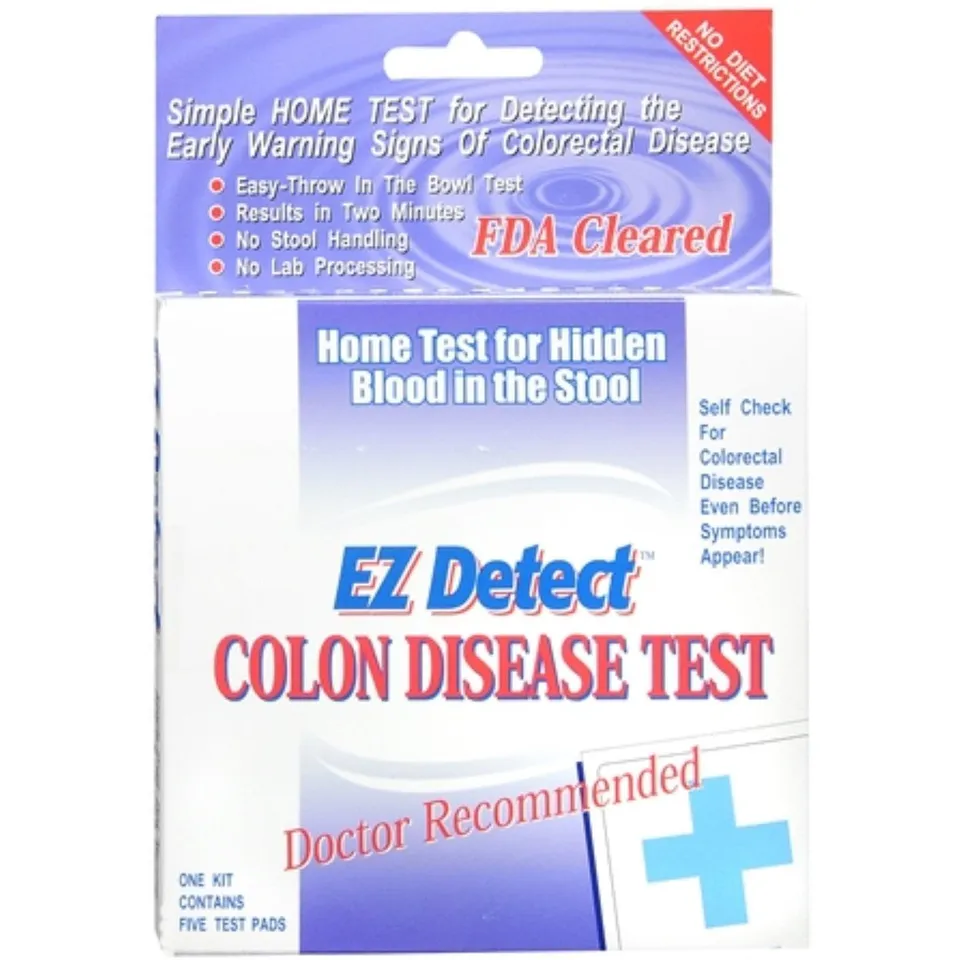 EZ Detect test colon sangue occulto feci autotest casa