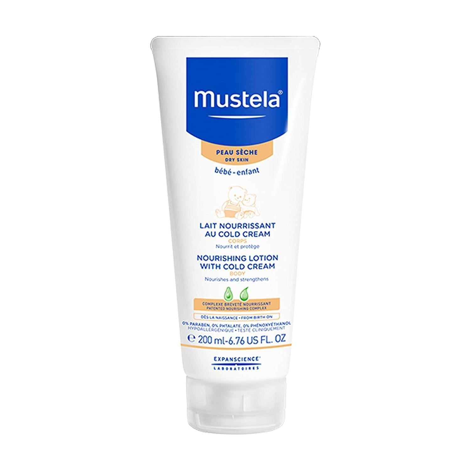 Mustela Skin Care Cold Cream latte corpo 200 ml pelle secca
