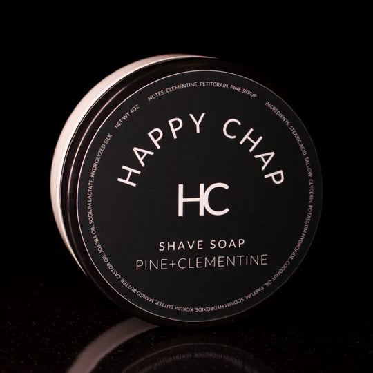 Happy Chap Pine Clementine Sapone Barba 113 g + Dopobarba