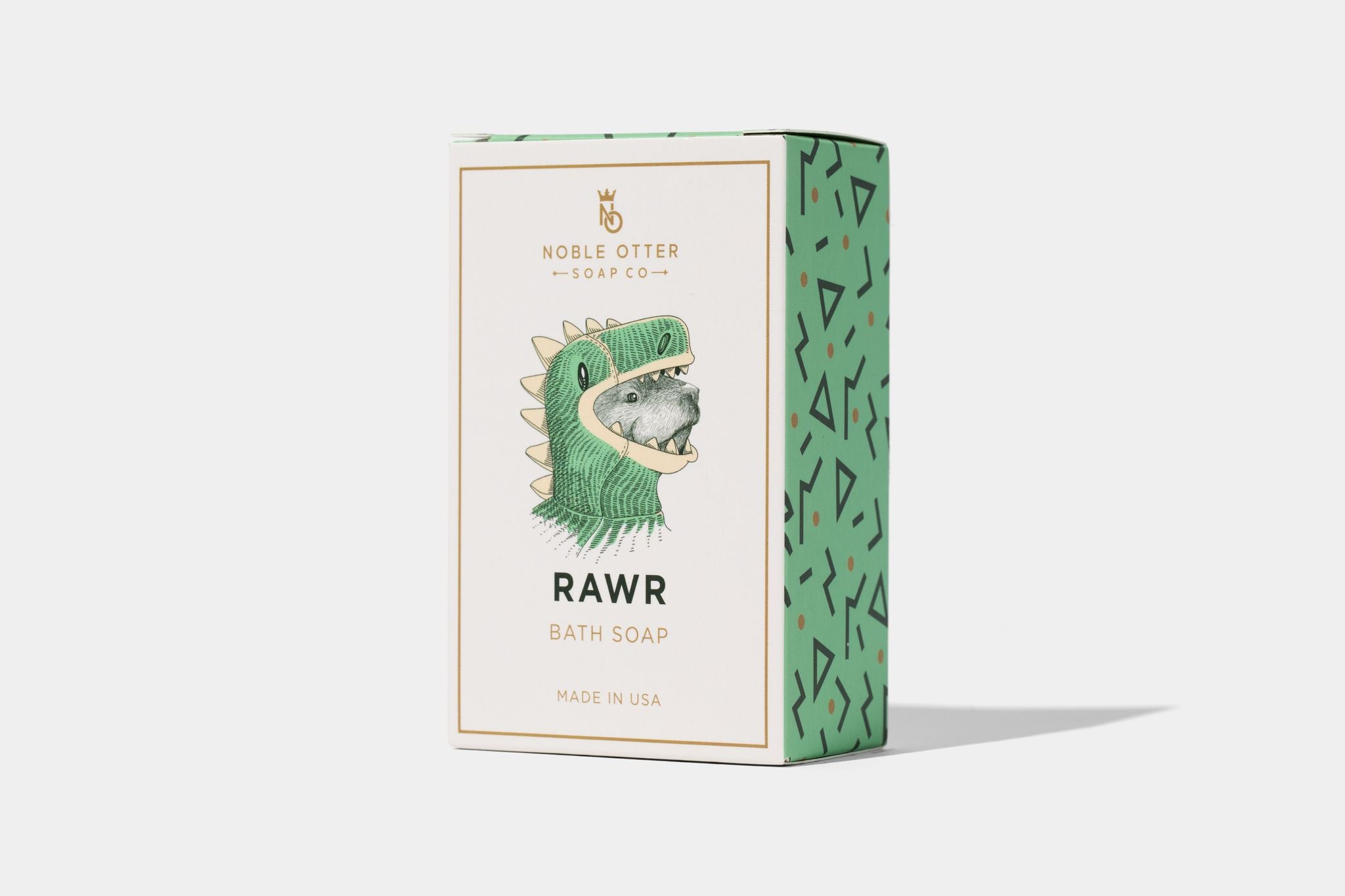 Noble Otter Rawr sapone da bagno 212 g arancia e vaniglia