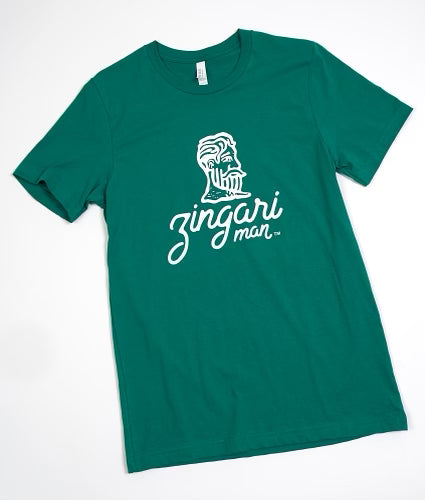 Zingari Man T-Shirt maglietta cotone verde uomo