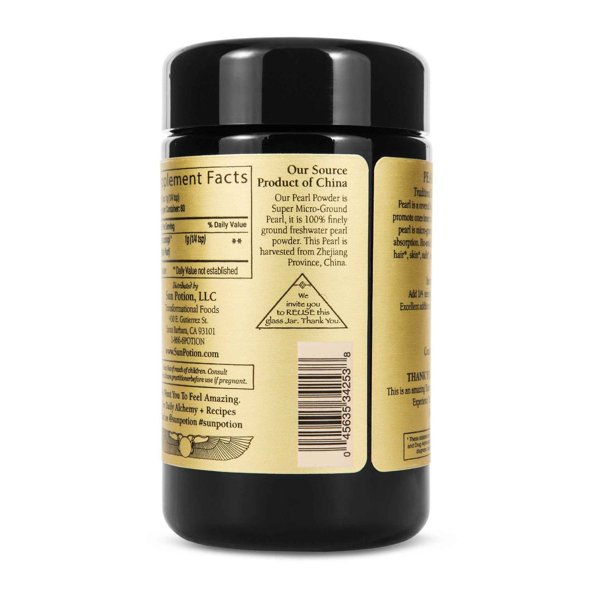 Sun Potion Pearl Powder polvere perla 80g barattolo acqua dolce