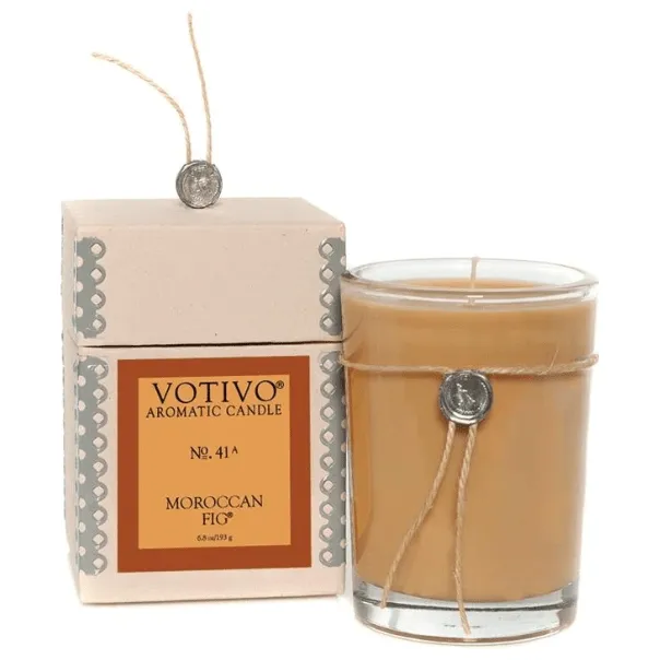 Votivo Moroccan Fig candela profumata 193 g fico e cedro