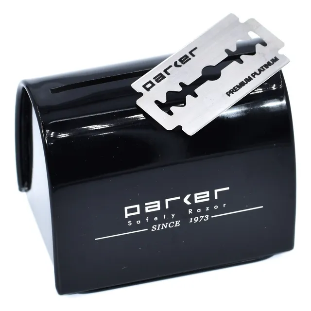 Parker Blade Disposal Bank Contenitore Lamette in Metallo