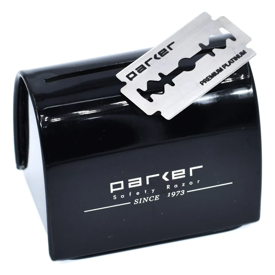 Parker Blade Disposal Bank Contenitore Lamette in Metallo