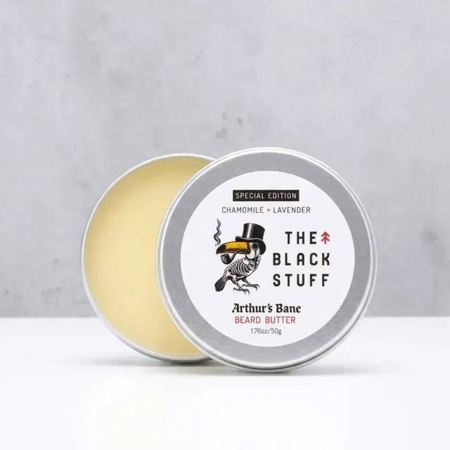 The Black Stuff Beard Care Arthur's Bane burro barba 60ml