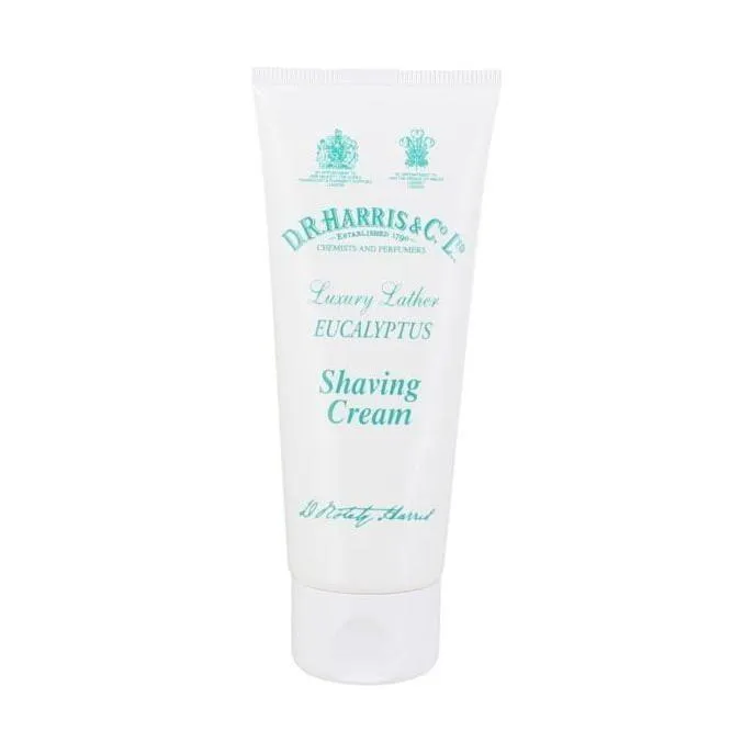 D.R. Harris Eucalyptus crema da barba tubo 75g mentolo