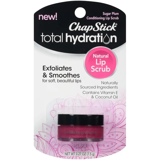 ChapStick Total Hydration Scrub Labbra Sugar Plum