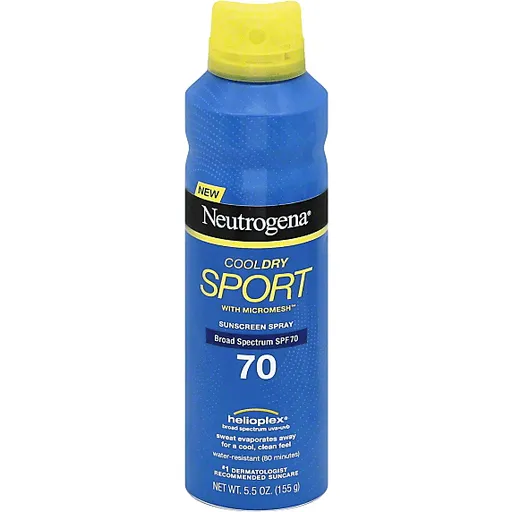 Neutrogena Sport CoolDry protezione solare spray SPF70
