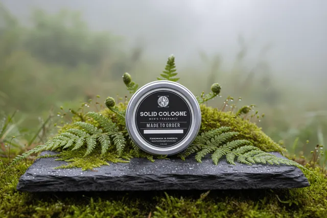 Wet Shaving Products Solid Cologne profumo solido Mahogany