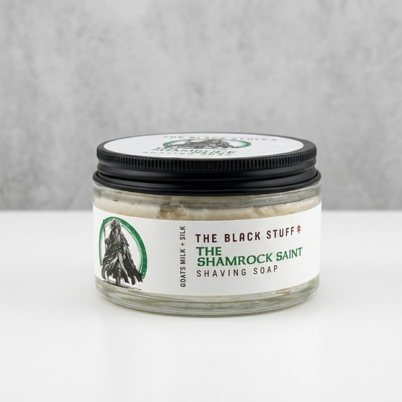 The Black Stuff Shamrock Saint sapone da barba 155g edizione limitata