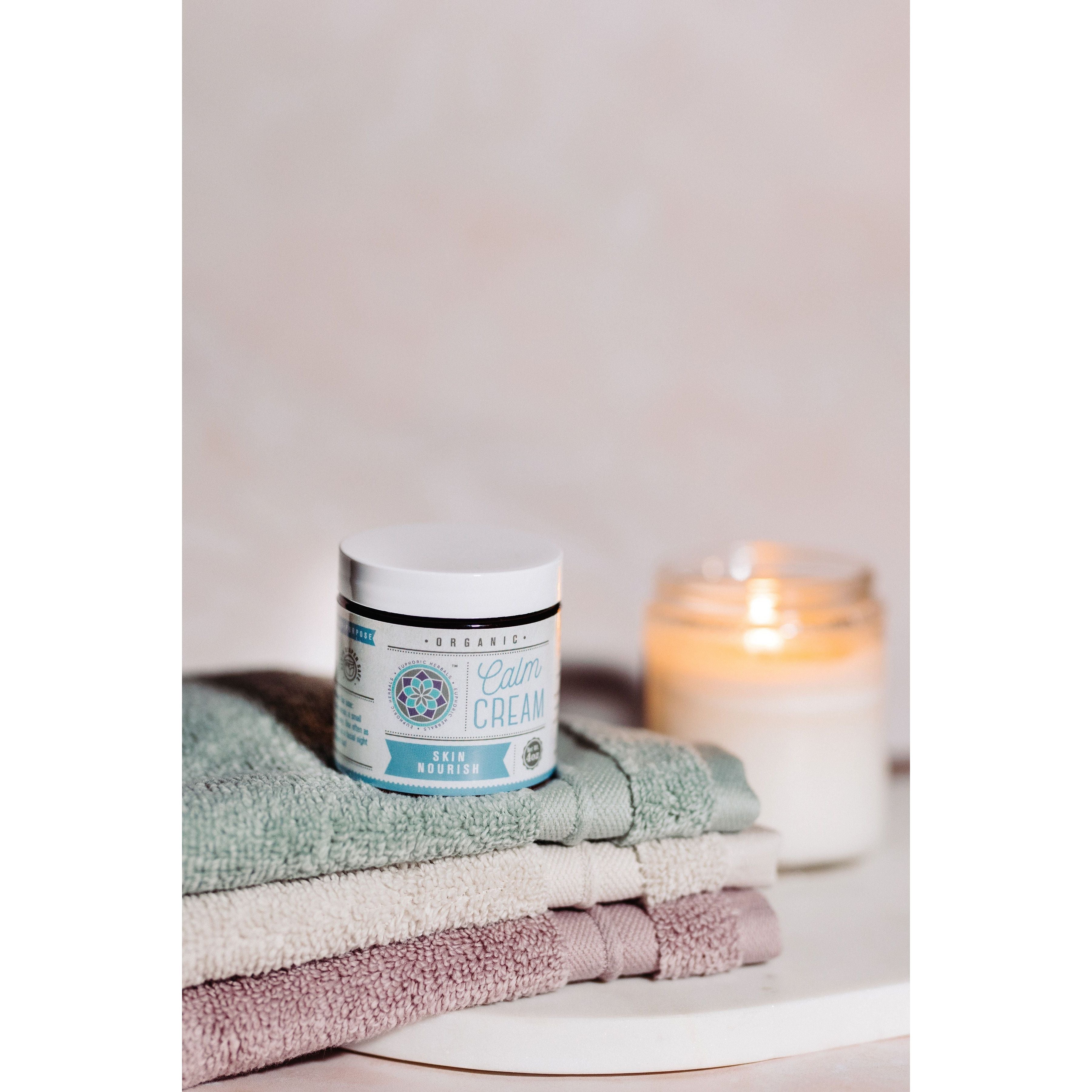 Euphoric Herbals Calm Cream Idratante 227 g Pelle Secca