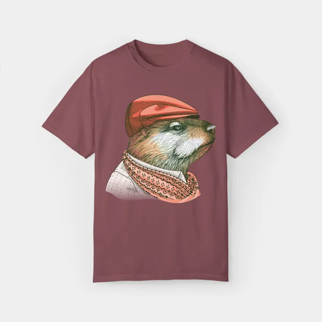 Noble Otter Summers in Italy maglietta cotone Bay oversize