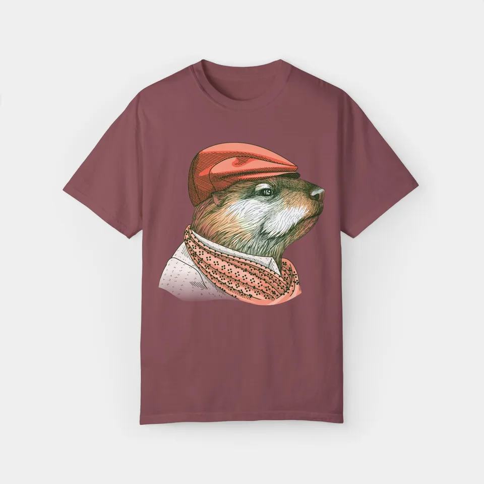 Noble Otter Summers in Italy maglietta cotone Bay oversize