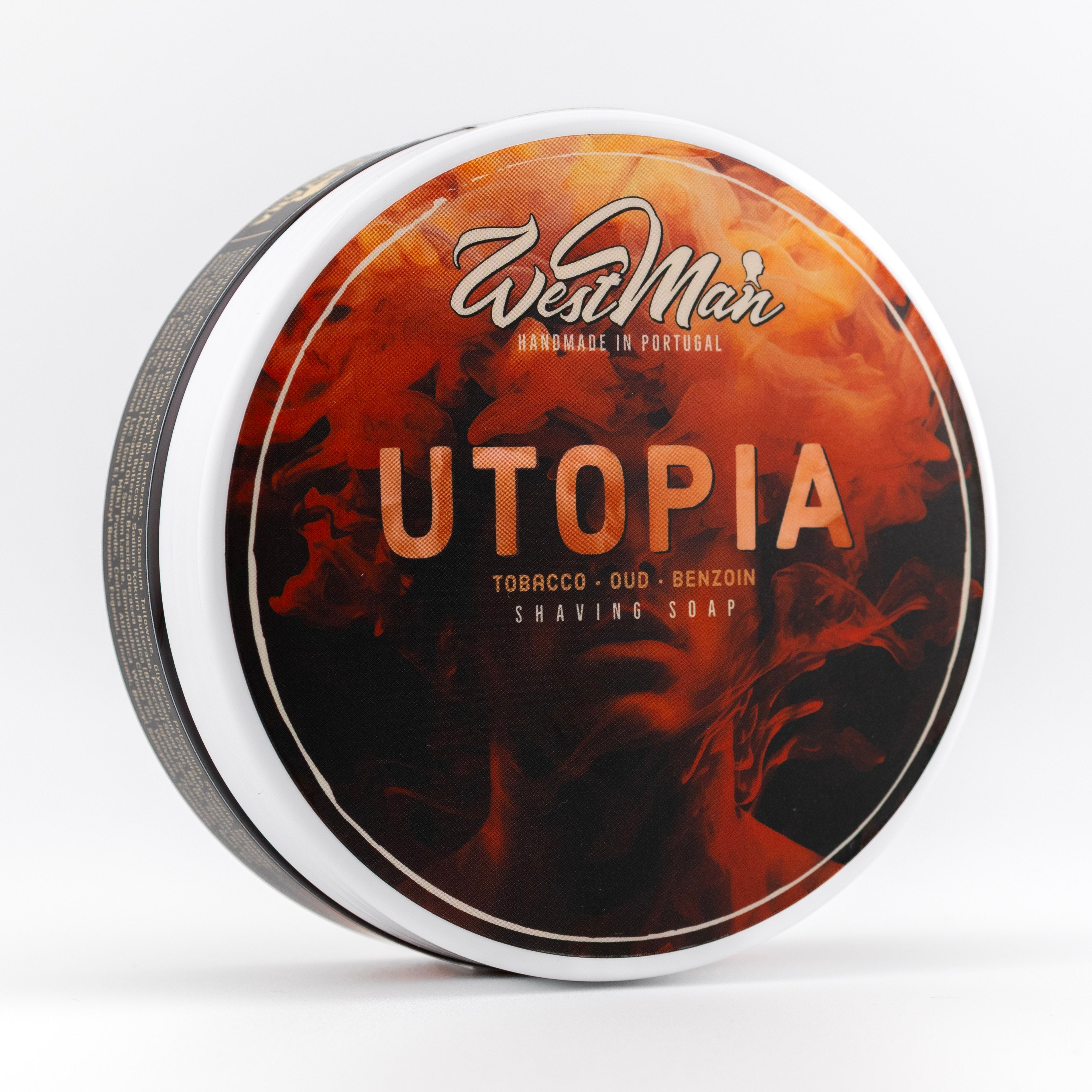Westman Nirvana Utopia sapone da barba 120g tabacco e oud