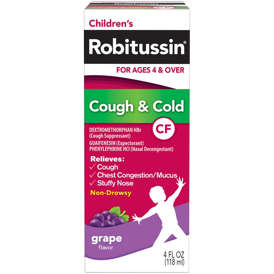 Robitussin Children CF sciroppo uva 4 fl oz tosse