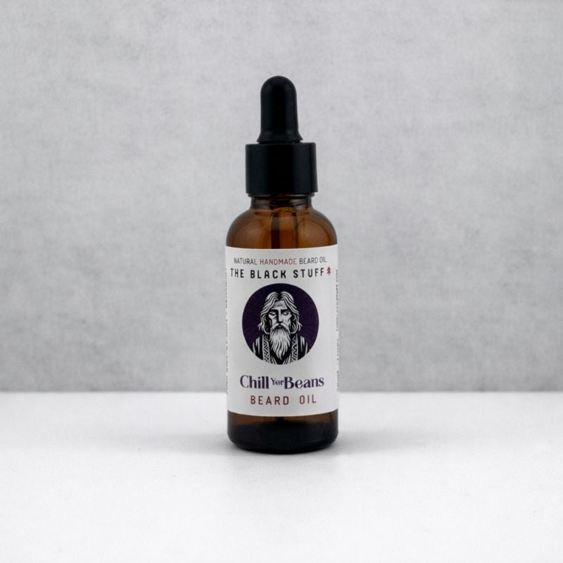 The Black Stuff Chill Yer Beans olio da barba edizione limitata