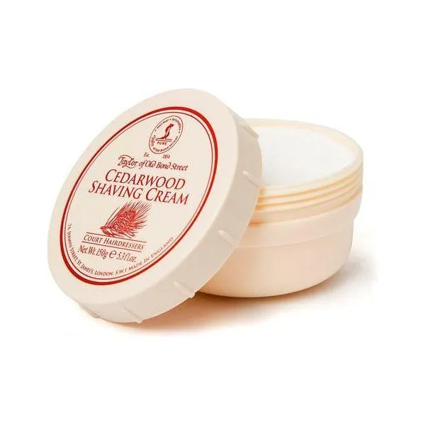 Taylor of Old Bond Street Cedarwood crema barba ciotola 150 g