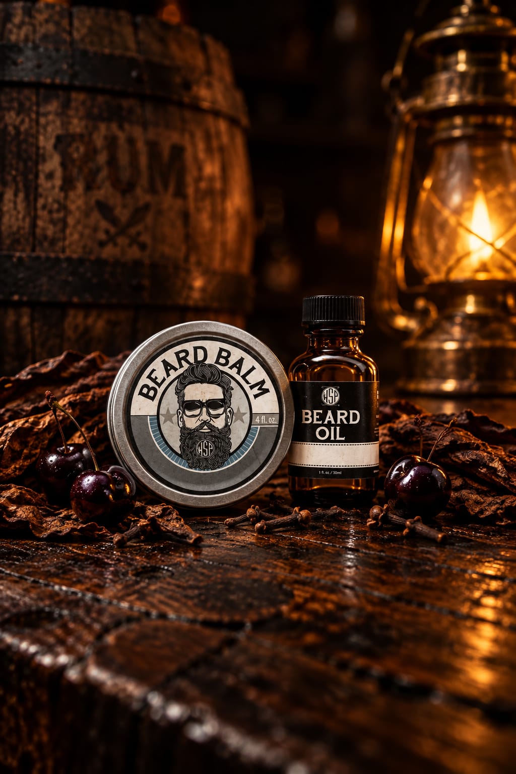 Wet Shaving Products Blackbeard olio da barba 1oz tabacco nero