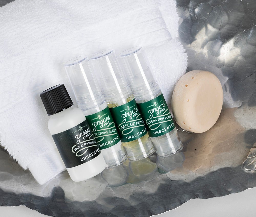 Zingari Man Skincare Travel Set viso da viaggio 5 pezzi